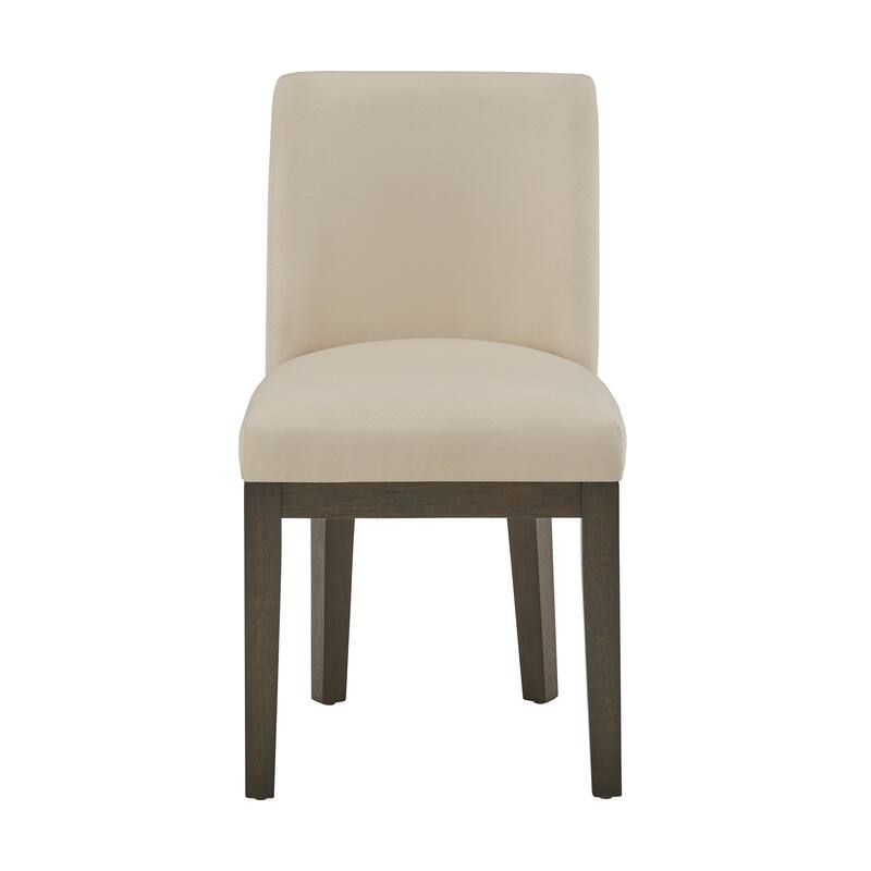 Tromso Weathered Grey Finish Fabric Dining Chair (Set of 2) by iNSPIRE Q Modern