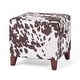 preview thumbnail 51 of 53, Adeco Simple British Style Passionate Cube Ottoman Footstool