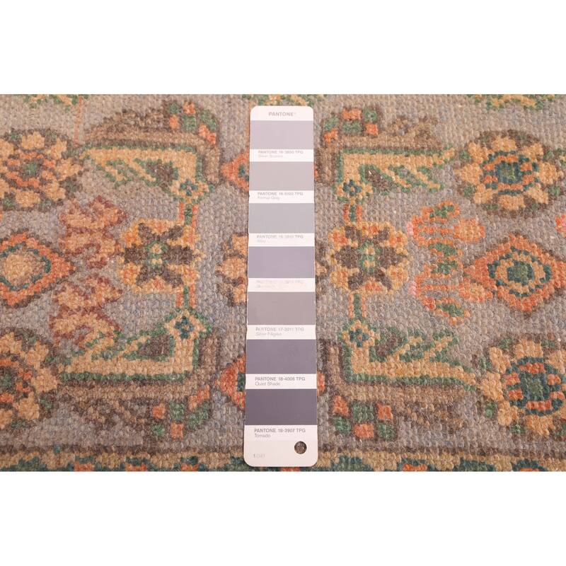 ECARPETGALLERY Hand-knotted Antalya Vintage Grey Wool Rug - 3'3 x 5'4