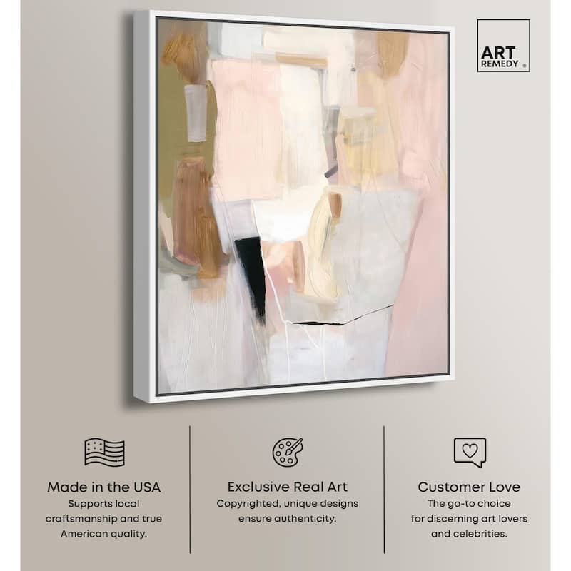Pigment Flow II Canvas by Art Remedy
