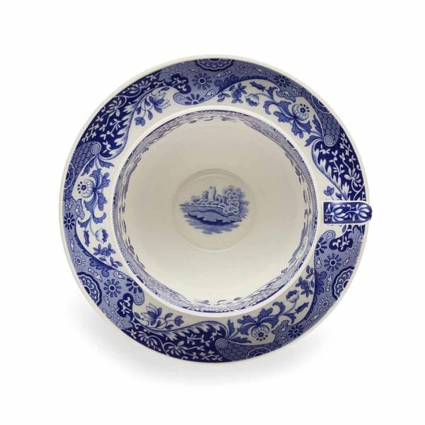 Spode Blue Italian Jumbo Cup and Saucer Set