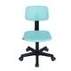preview thumbnail 1 of 30, HomyLin Plastic Adjustable Rolling Kids Study Desk Chair Armless