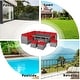 preview thumbnail 41 of 66, Costway 7 PCS Patio Rattan Dining Set Sectional Sofa Couch Ottoman - See Details