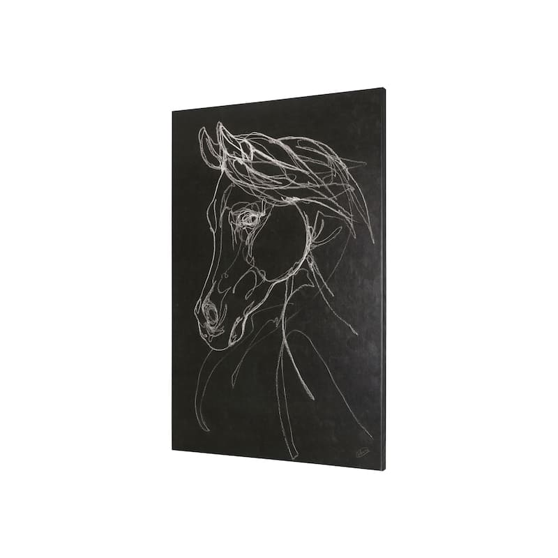 Arabian Dark II (28 x 42 ) Canvas Art Print