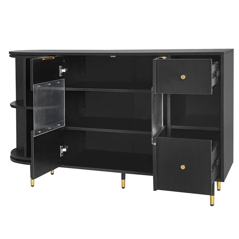 Sideboard with 2 Doors and 2 Drawers