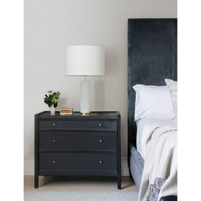 Advantage Hazen Pearl Shimmer Stripe Wallpaper