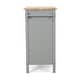 preview thumbnail 6 of 15, Byway Contemporary Kitchen Cart with Wheels by Christopher Knight Home