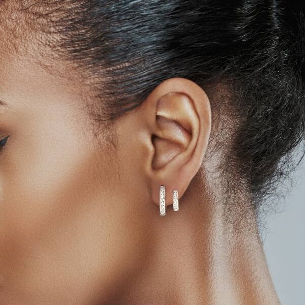 Swirl Slide Hoop Earrings Swirl Slide Hoop Earrings