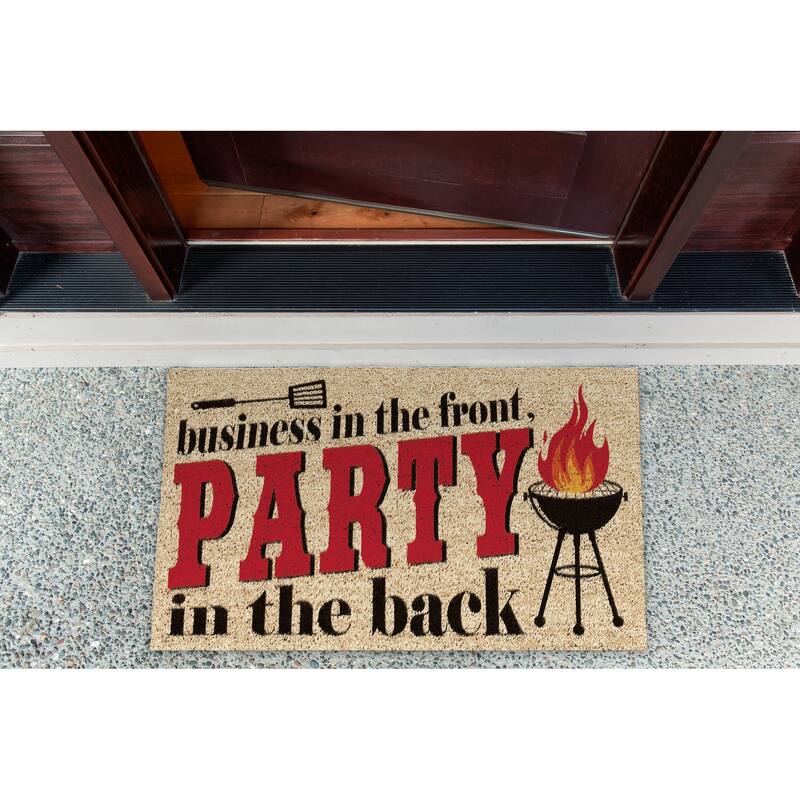 Hello Art Doormat