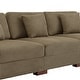 preview thumbnail 68 of 132, Corduroy Couch Modular Sectional Sofa with Pillows