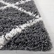 preview thumbnail 3 of 3, SAFAVIEH August Shag Berardina Trellis 1.5-inch Thick Rug