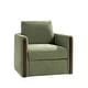 preview thumbnail 20 of 35, HULALA HOME Taresa Modern Barrel-Shaped Rotatable chair