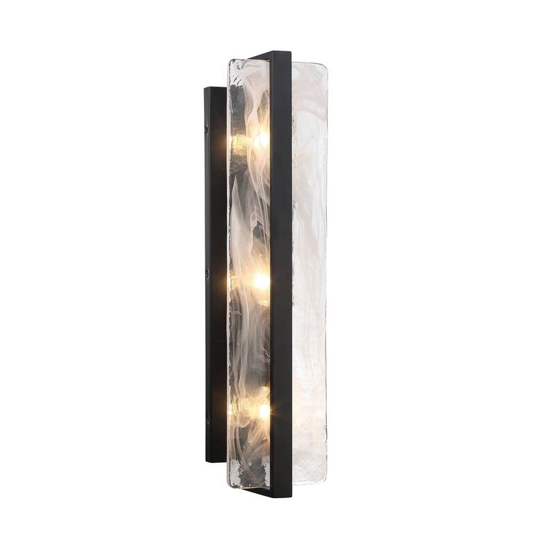 Minka Lavery 3615 Cloud Break 3 Light 24" Tall Wall Sconce with Cloud - Coal