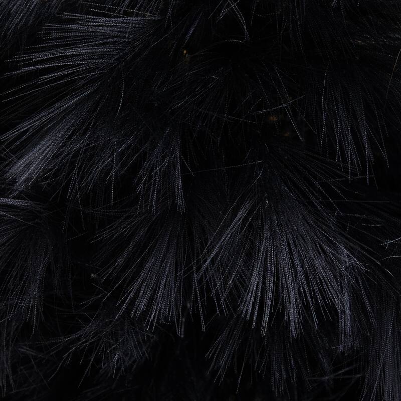 Pampas Grass Artificial Halloween Tree - 4' - Black