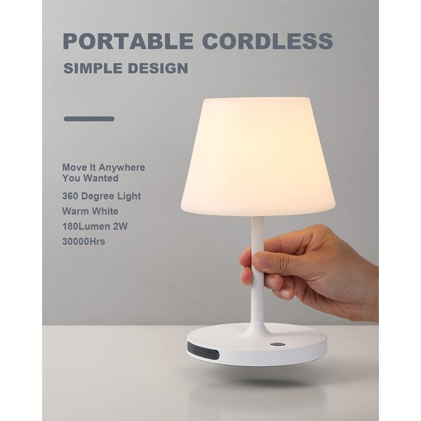 Outdoor Battery Operated Table Lamp Waterproof 4000mAh Cordless Table Lamp Rechargeable Touch Dimmable Desk Lamp On Sale Bed Bath Beyond 40369050
