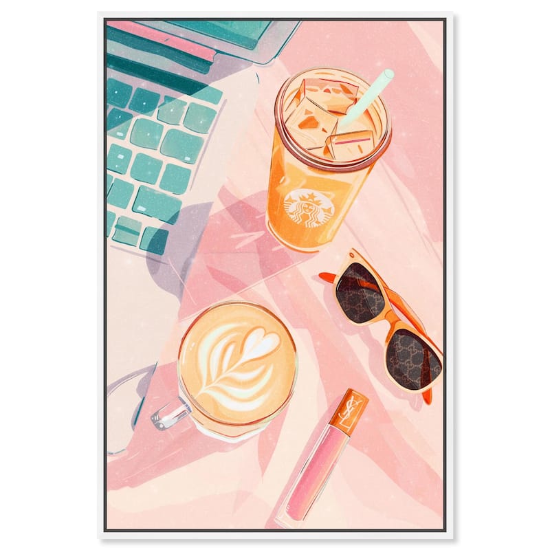 Summer Studies Canvas by Art Remedy - White - 20" x 30"