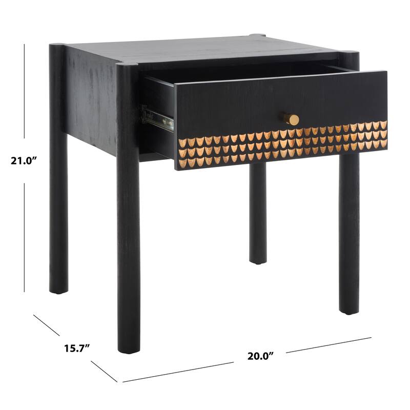 SAFAVIEH Kyleigh 1-Drawer Nightstand