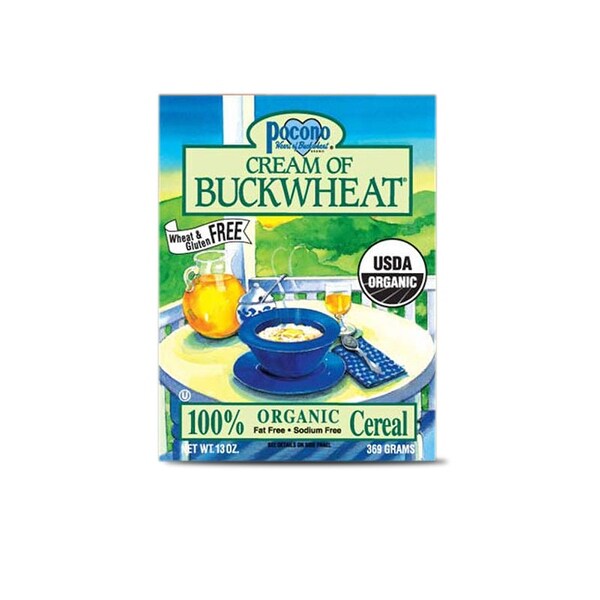 Pocono Cream of Buckwheat - Organic - Case of 6 - 13 oz.