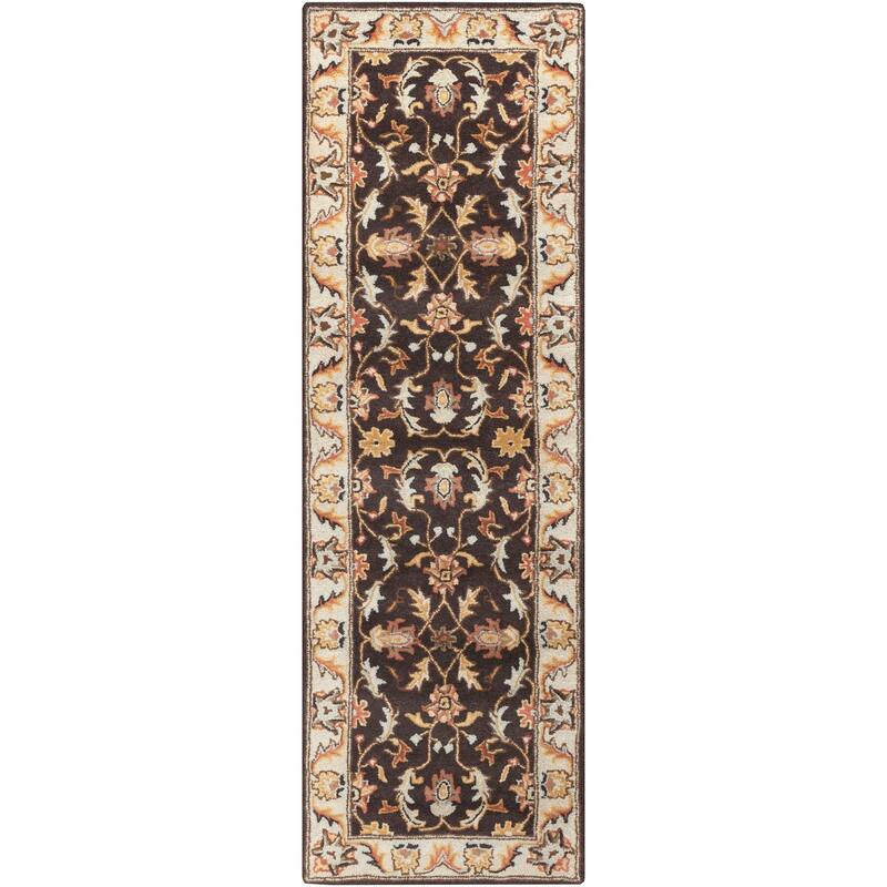 Artistic Weavers Coliseum Hand Tufted Traditional Border Wool Area Rug