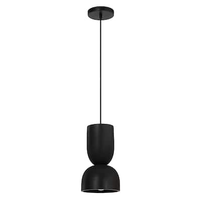 Caen 121.75" Height Ceiling Fixture, Black - 7 x 12 x 7