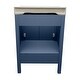 preview thumbnail 25 of 28, Nevado 25 in. W x 19 in. D x 36 in. H Bath Vanity in with White Cultured Marble Top Single Hole