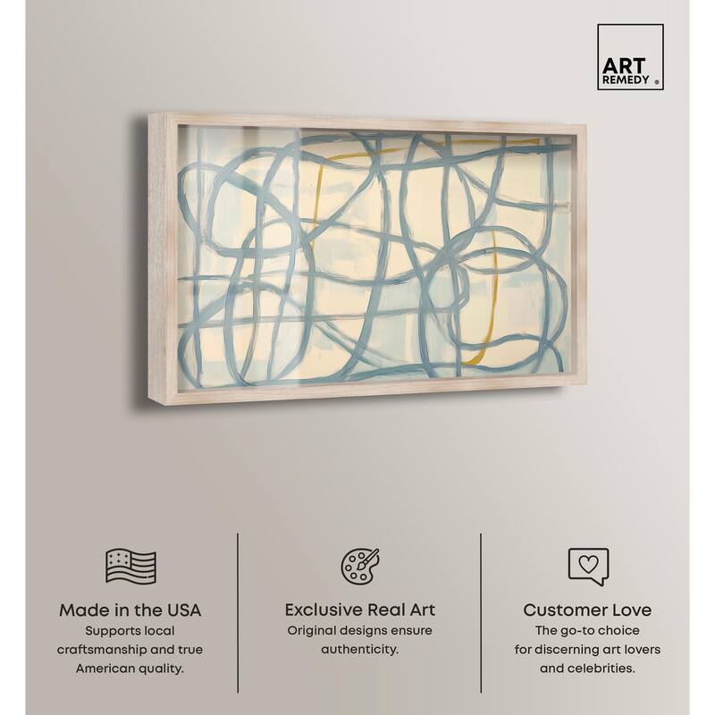 Unbroken Line II Shadowbox by Art Remedy