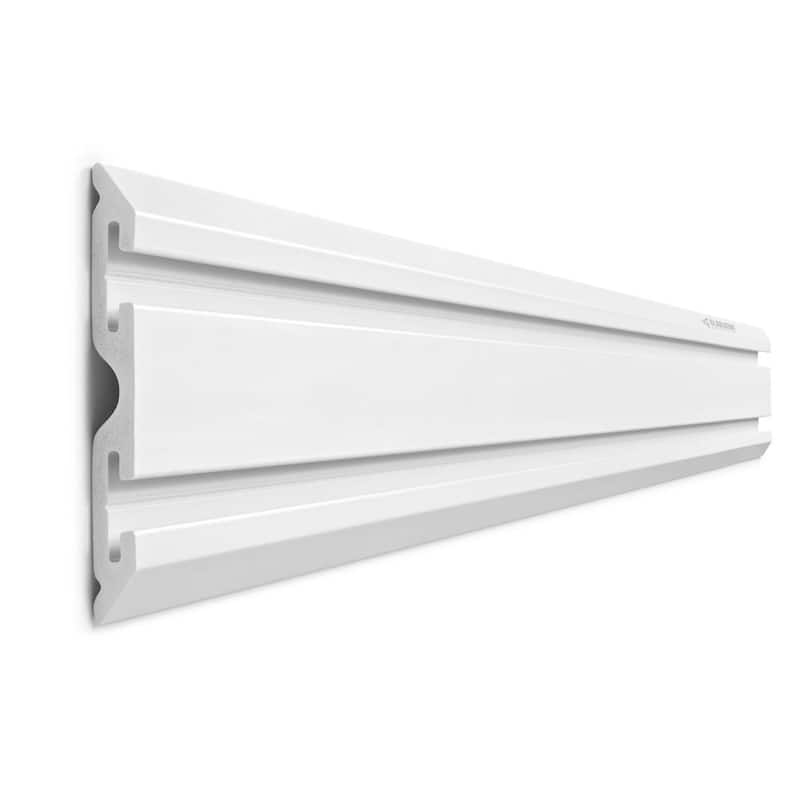 Gladiator GarageWorks 4' GearTrack® Channels (2-Pack) - 2 - 48" L x 6" h x .75" D - Light Grey