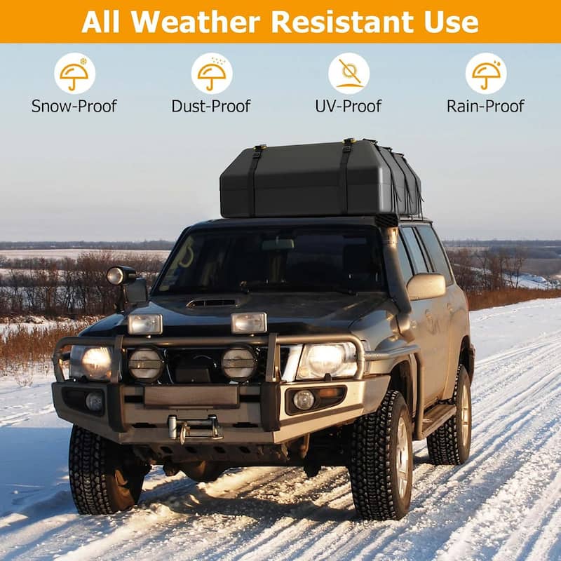 Rooftop Cargo Carrier Bag 21 Cubic Feet Waterproof Car Roof Bag