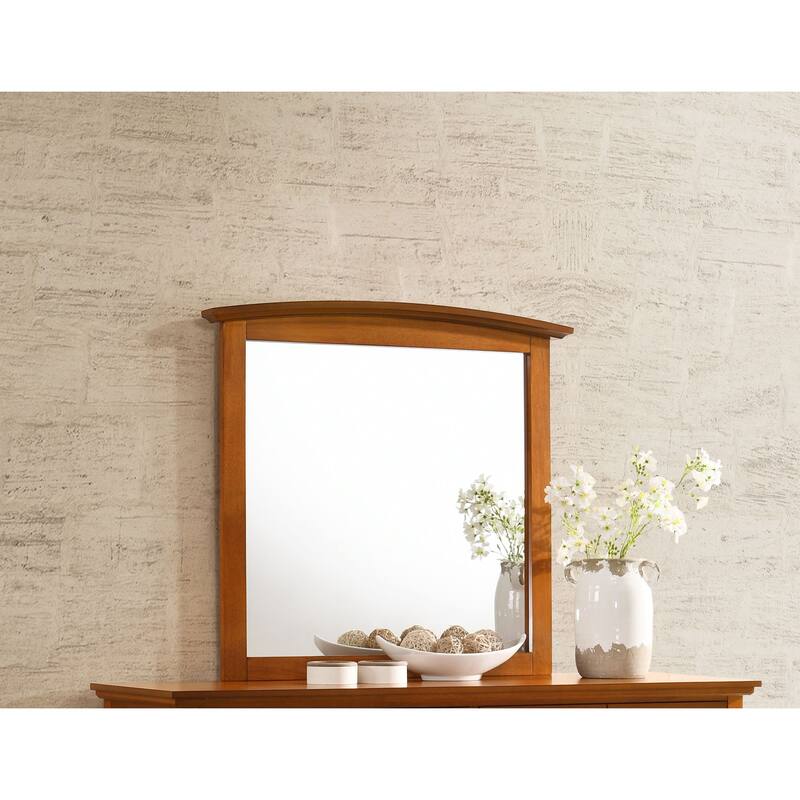Hammond Bedroom Mirror (Dresser sold separately) - Oak