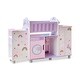 preview thumbnail 3 of 23, Teamson Kids Olivia's Little World 6-in-1 Wooden Doll Nursery Set