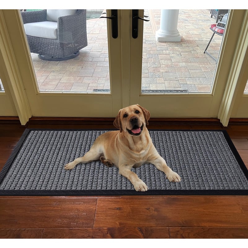 A1HC New Durable and Versatile Polypropylene Rubber Door Mat All Weather Inside Outside Door Mat
