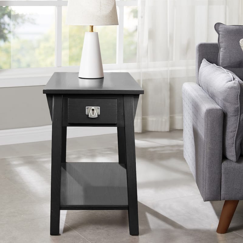 Leick Home Mission End Table with Drawer