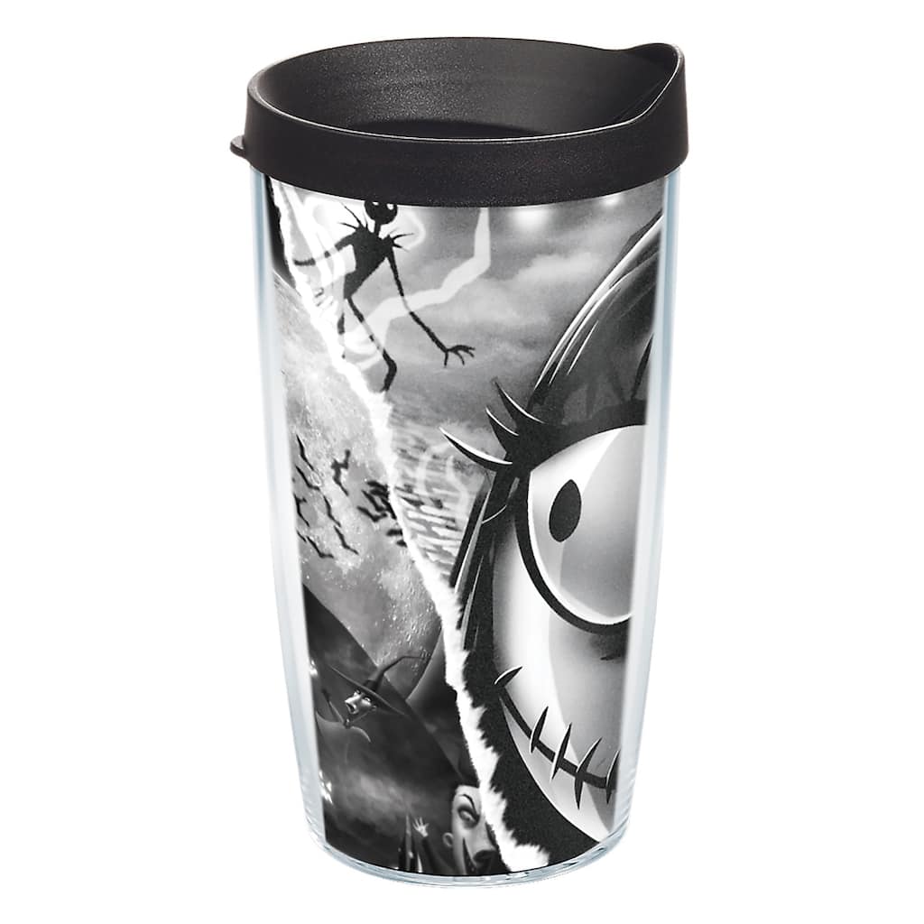 Tervis Disney Nightmare Before Christmas Torn Collage Made in USA Double Walled Insulated Travel Tumbler, Classic