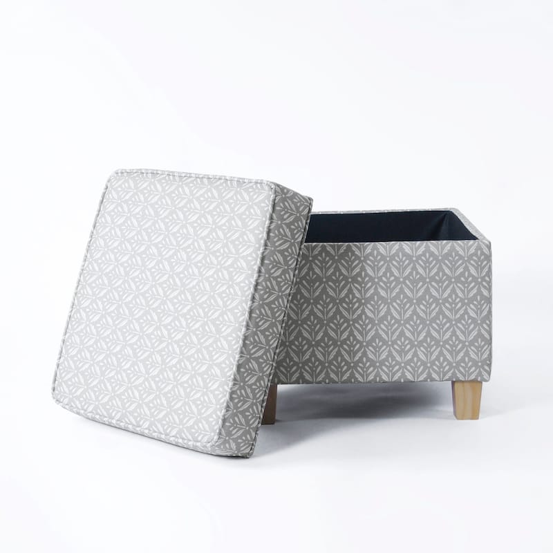 Carson Carrington Birkerod Square Lift-off Storage Ottoman