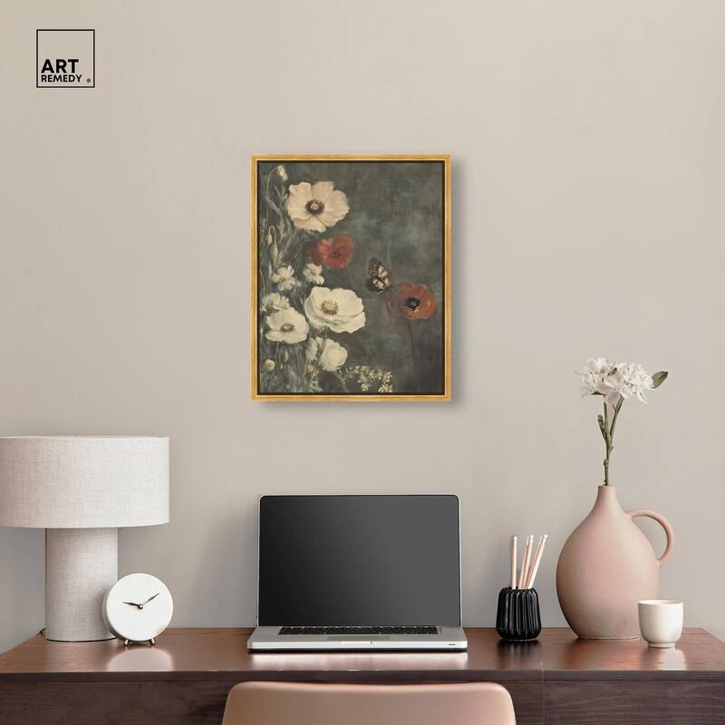 Vintage Botanicals I Canvas by Art Remedy