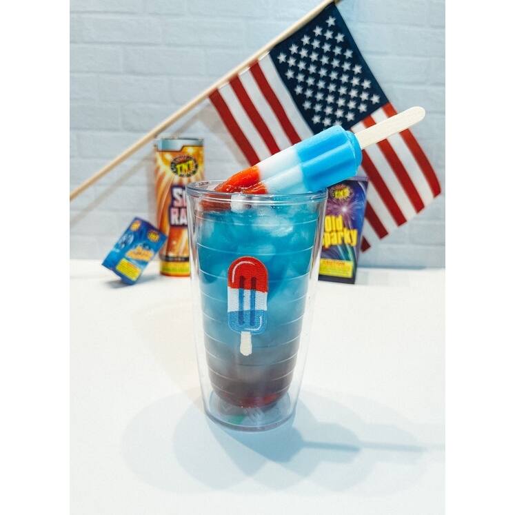 Tervis Ice Popsicle Collection Made in USA Double Walled Insulated Travel Tumbler, Bomb Pop