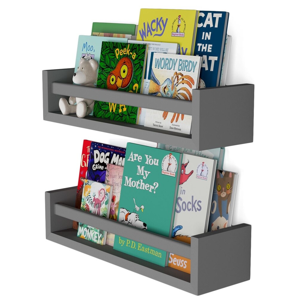 Grey Bookcases and Shelves Kids Bookshelves Bed Bath Beyond