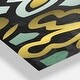preview thumbnail 5 of 9, Designart 'Ethnic Floral Geometric Ornament' Oversized Contemporary Wall CLock