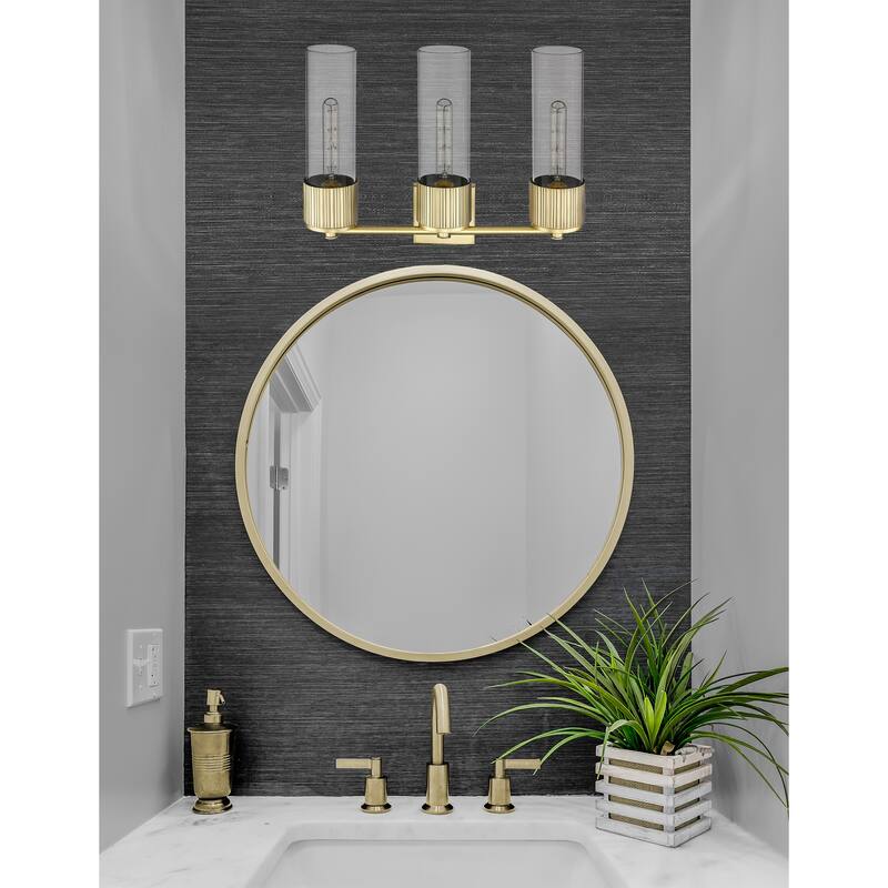 Innovations Lighting Bolivar - 3 Light 12" Wall-Mounted Bath Vanity Light