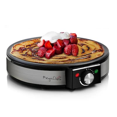 MegaChef Countertop Nonstick Breakfast Griddle with Temperature Knob