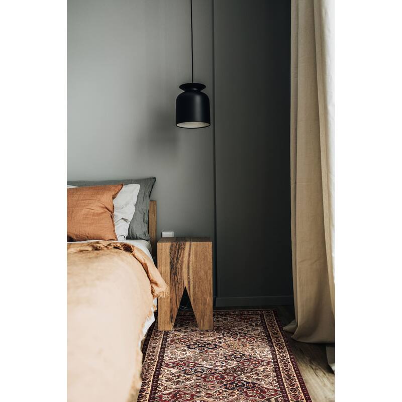 ECARPETGALLERY Hand-knotted Kayseri Vintage Cream Wool Rug - 5'4 x 10'4