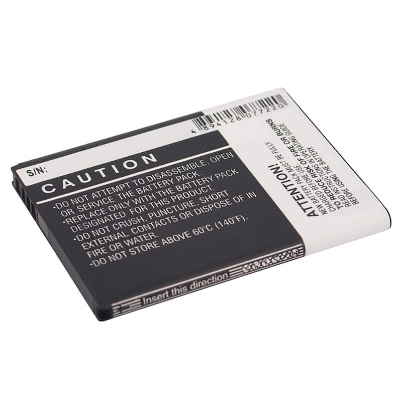 Battery for HTC CP3 Desire 326 600 609d T326e 35H00209-04M 35H00209-25M BO47100 - Black