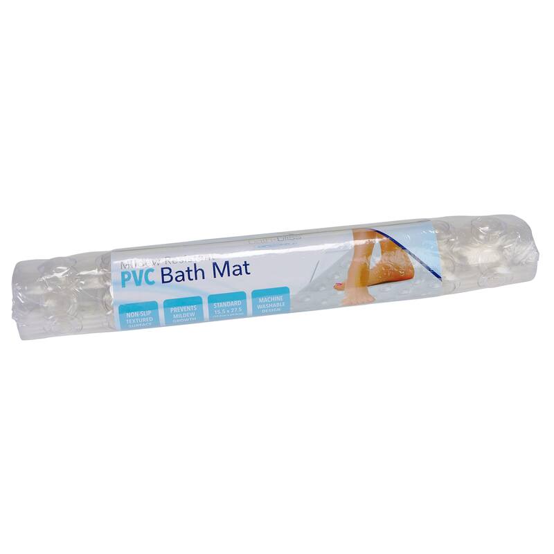 Bath Bliss 2 Pack Sanitized Non-Slip Bath Mat