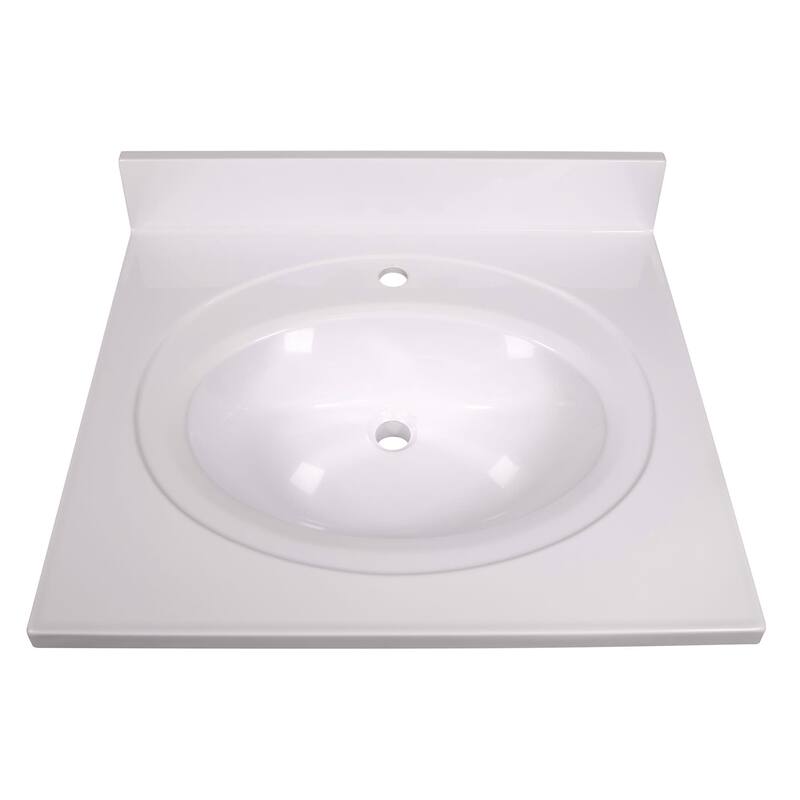 Design House Brookings 25" Free Standing Single Basin Vanity Set with