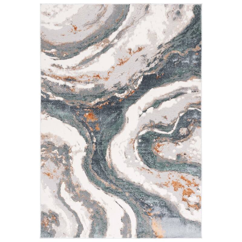 SAFAVIEH Alenia Reinholde Modern Contemporary Marble Rug