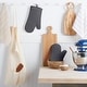 preview thumbnail 31 of 108, KitchenAid Ribbed Soft Silicone Oven Mitt 2-Pack Set, 7.5"x13"