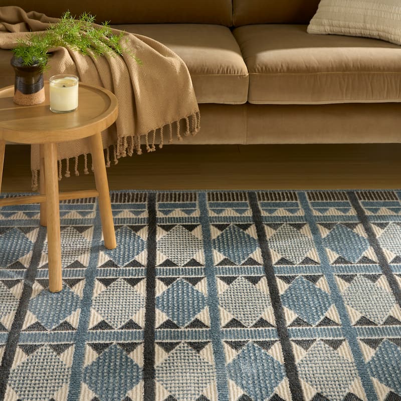 Nourison Nordic Indoor only Geometric Area Rug