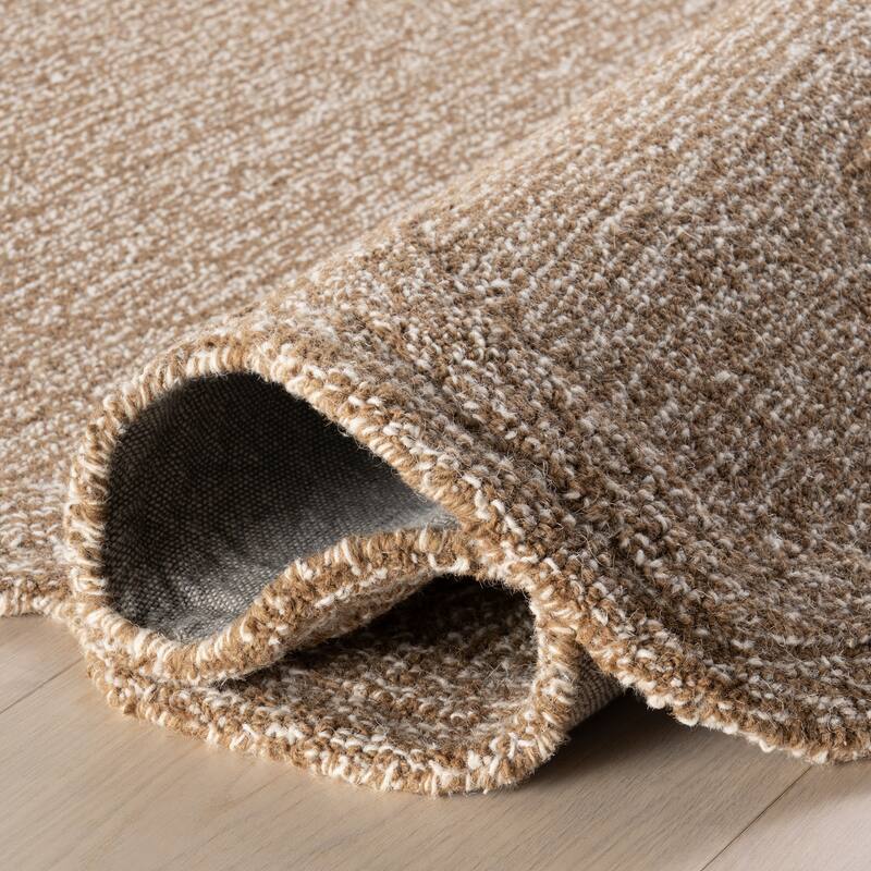 Nuloom Elira Solid Bordered Area Rug
