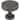 Jeffrey Alexander 132 Jules 1-3/8" Modern Industrial Flat Round