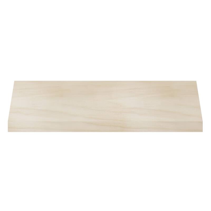 WM49: 3-in H x 2-1/10-in P x 3-7/10-in F x 96-in L Americraft Solid Hardwood Stain Grade Crown Moulding